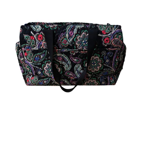 NWOT- Vera Bradley Women's Cotton Miller Tote Travel Bag - Picture 7 of 9